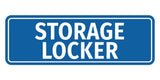 Signs ByLITA Standard Storage Locker Wall or Door Sign