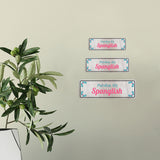 Standard Plus Pardon My Spanglish Door or Wall Sign | Funny Spanish Signs For Stores & Businesses
