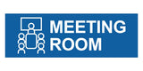 Basic Meeting Room Wall or Door Sign