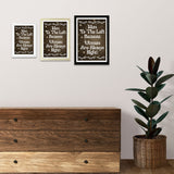 Designs ByLITA Men To The Left Because Women Are Always Right!, Wall Print Art | Home Decor
