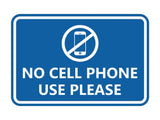 Classic Framed No Cell Phone Use Please