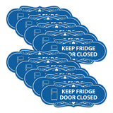 Signs ByLITA Designer Keep Fridge Door Closed Wall or Door Sign