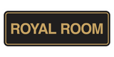 Signs ByLITA Standard Royal Room Wall or Door Sign