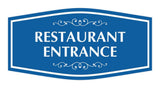 Signs ByLITA Fancy Restaurant Entrance Wall or Door Sign