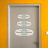 Designer Plus Abuelita's kitchen Door or Wall Sign | Funny Spanish Signs For Stores & Businesses