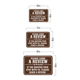 Classic Framed Plus Please Leave A Review If You Enjoyed Your Stay With Us, Please Leave A Review. Door or Wall Sign | Public Notice Signs