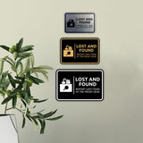 Signs ByLITA Classic Framed Lost and Found Report Lost Items at the Front Desk Wall or Door Sign