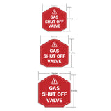 Heritage Plus Gas Shut Off Valve Wall or Door Sign | Home and Office Signage