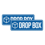 Standard Drop Box Wall or Door Sign (Multipack)