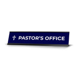 Church Leader Role and Titles 2 x 10" Desk Sign with Aluminium Frame