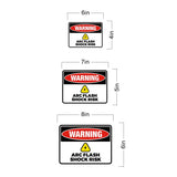 Classic Framed Plus Warning: Arc Flash and Shock Risk Door or Wall Sign | Miscellaneous Warning Signs - Industrial & Construction