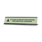 Church Leader Role and Titles 2 x 10" Desk Sign with Aluminium Frame
