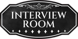Victorian Plus Interview Room Wall or Door Sign | Legal and Courtroom Decoration