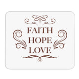 Designs ByLITA Religious Decor Rectangle Mouse Pad - 7.75 x 9.25"