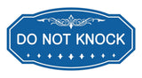 Victorian Do Not Knock Wall or Door Sign