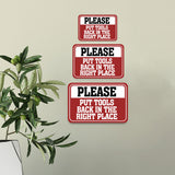 Classic Framed Plus Please Put Tools Back In The Right Place Wall or Door Sign | Home Decor