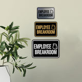 Classic Framed Employee Breakroom Wall or Door Sign