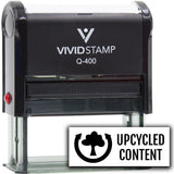 All Quality Upcycled Content Self-Inking Rubber Stamp