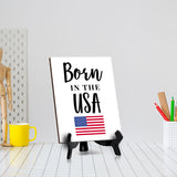 Patriotic Home & Office Decor Table Sign with Acrylic Stand (6x8“)