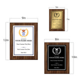 Cricket Customizable Wooden Award Plaque | Easel Mount Option | Achievement and Recognition Personalizable Plaques | Sports Award