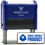 All Quality Forest-Friendly Product Self-Inking Rubber Stamp
