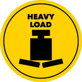 Circle Plus Heavy Load Wall or Door Sign | Easy Installation | Office & Building Warning Signage