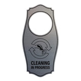 Signs ByLITA Cleaning in Progress Door Hanger