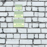 Classic Framed Plus Please Dispose Of Sharps (Needles) In Safe Containerss Door or Wall Sign | Waste Disposal Etiquette