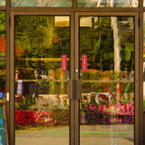 Signs ByLITA Vertical Push and Pull Door Signs (Coffee Beans) Door Sign