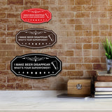 Signs ByLITA Victorian I make beer disappear, what's your superpower? Wall or Door Sign