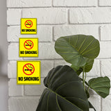 Square Plus No Smoking Wall or Door Sign | Public Health and Safety Warning