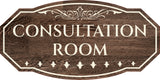 Victorian Plus Consultation Room Wall or Door Sign | Legal and Courtroom Decoration