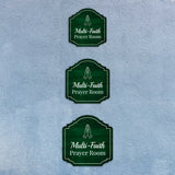 Heritage Plus Multi-Faith Prayer Room Wall or Door Sign | Religious Signage