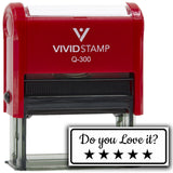 All Quality Do You Love It? Self-Inking Rubber Stamp | Business and Packaging Stamps