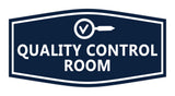 Signs ByLITA Fancy Quality Control Room Wall or Door Sign