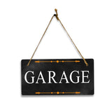 Signs ByLITA Home Room Signs 5x10 Hanging Plus Wall or Door Sign | Home Room Signage Décor