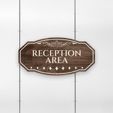 Victorian Plus Reception Area Wall or Door Sign | Legal and Courtroom Decoration