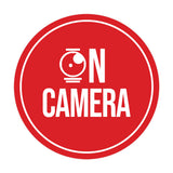 Signs ByLITA Circle On Camera Wall or Door Sign