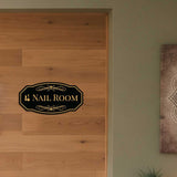 Victorian Plus Nail Room — Wall or Door Sign | Treatment Room - Sign