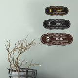 Designer Property Under 24Hr Video Surveillance (Camera) Wall or Door Sign