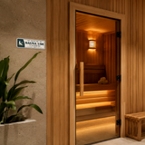 Standard Plus Please Limit Sauna Use to 30 Minutes — Wall or Door Sign | Treatment Room - Sign