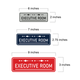 Signs ByLITA Standard Executive Room Graphic Medical Office Decor Wall or Door Sign