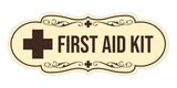 Designer First Aid Kit Wall or Door Sign