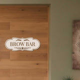 Designer Plus Brow Bar — Wall or Door Sign | Treatment Room - Sign