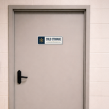 Standard Plus Cold Storage — Authorized Personnel Only — Wall or Door Sign | Specialist Room - Sign