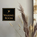 Square Plus Waxing Room — Wall or Door Sign | Treatment Room - Sign