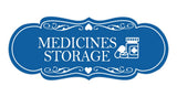 Signs ByLITA Designer Medicines Storage Wall or Door Sign