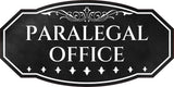 Victorian Plus Paralegal Office Wall or Door Sign | Legal and Courtroom Decoration