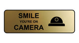 Standard Smile You're On Camera Wall or Door Sign