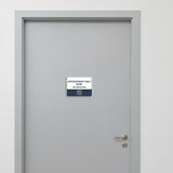 Classic Framed Plus Appointment-Only Zone – No Walk-Ins! Door or Wall Sign | Medical Facility Reception Patient Reminders